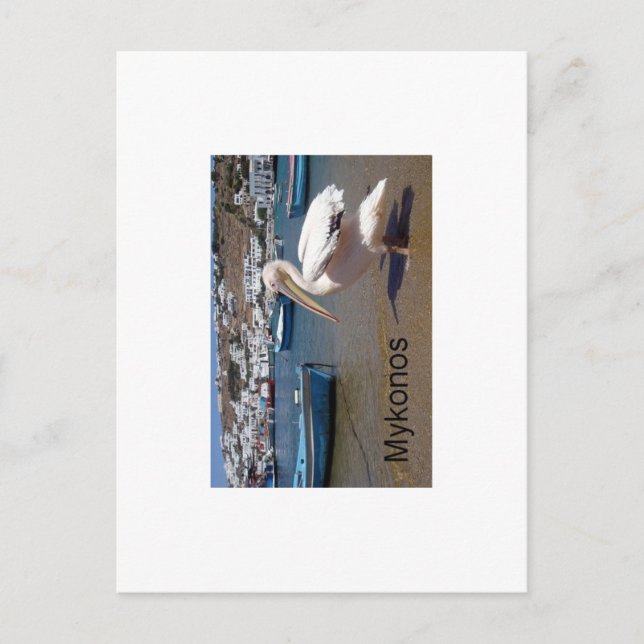 Carte Postale Grèce Mykonos PETROS (St.K. (Devant)