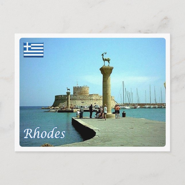 Carte Postale Grèce - Rhodes - (Devant)