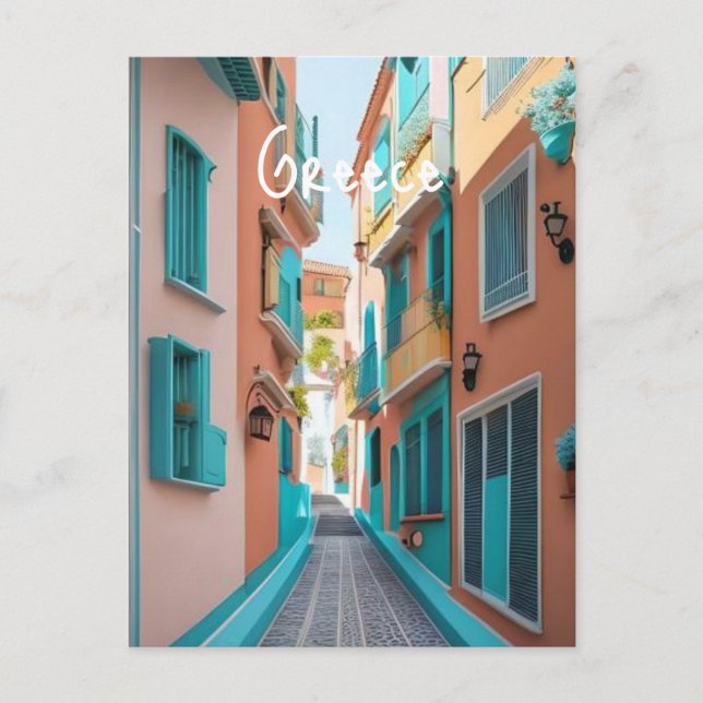 Carte Postale Grèce Santorin (Devant)