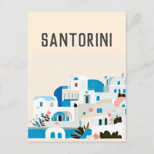 Carte Postale grèce Santorin