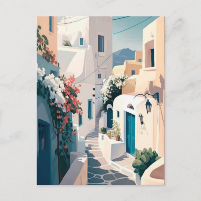 Carte Postale Grèce Santorin (Devant)