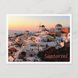 Carte Postale Grèce - Santorin - Thera - Thira - Oia -