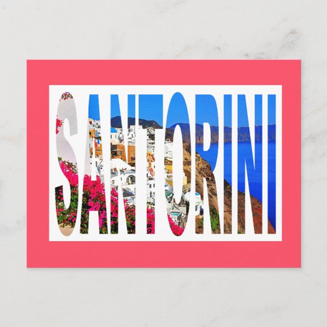 Carte Postale Grèce santorini oia (Devant)