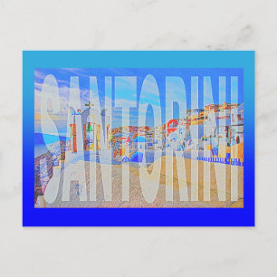 Carte Postale Grèce santorini oia
