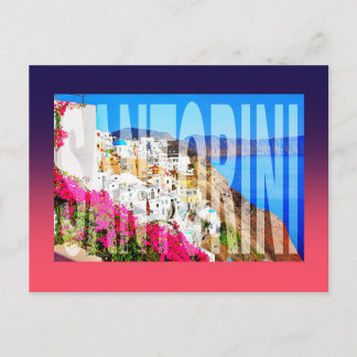 Carte Postale Grèce santorini oia