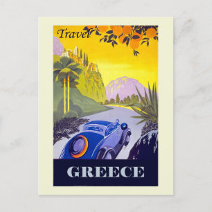 Carte Postale Grèce vintage Tourisme grec