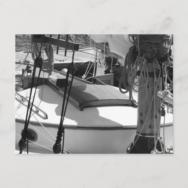 Carte Postale Gréement (Devant)