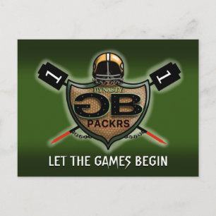 Carte Postale GREEN BAY PACK par Slipperywindow