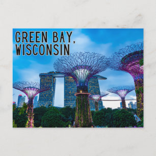 Carte postale Green Bay Wisconsin Souvenir de voya