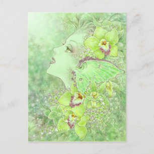 Carte postale Green Faery