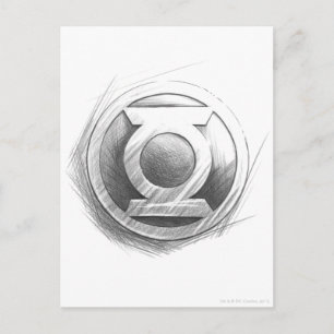 Carte Postale Green Lantern Insignia