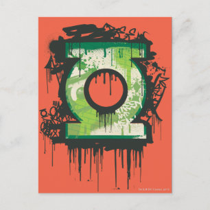 Carte Postale Green Lantern - Twisted Innocence Symbol
