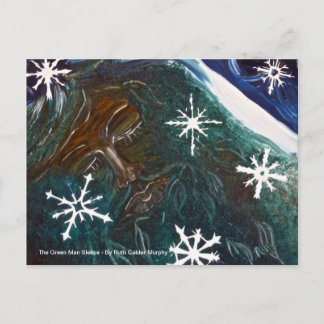 Carte postale Green Man