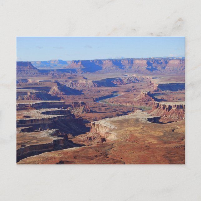 Carte Postale Green River, Parc national des Canyonlands, Utah (Devant)