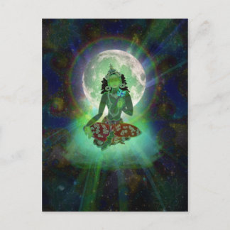 Carte postale 'Green Tara'