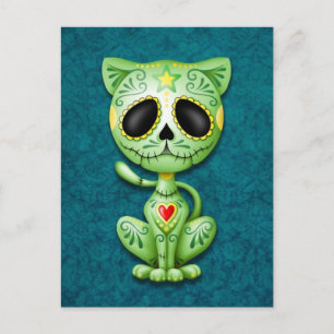 Carte Postale Green Zombie Sugar