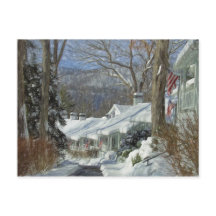 Carte postale Greenbrier Winter Scene