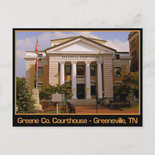 Carte Postale Greene County Courthouse - Greeneville, TN