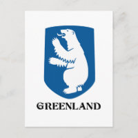 GREENLAND - emblème/symbole/armoiries/drapeau