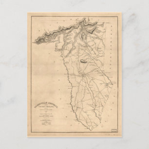 Carte postale Greenville South Carolina 1820