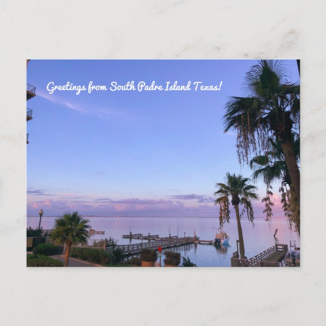 Carte Postale Greetings from South Padre Island Texas ! (Devant)