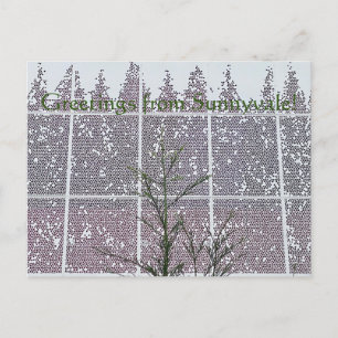 Carte Postale Greetings from Sunnyvale!
