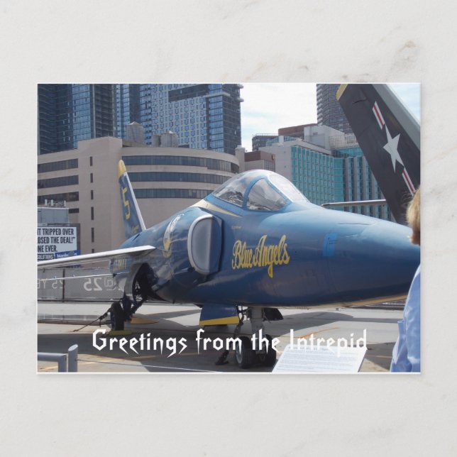 Carte Postale Greetings from the Intrepid postcard 1 (Devant)
