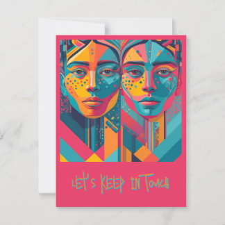 CARTE POSTALE " GREETINGS POSTCARD "