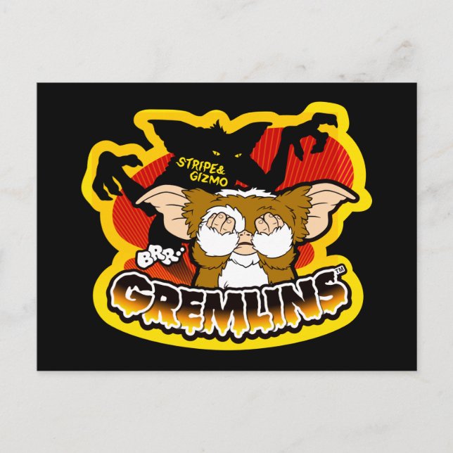Carte Postale Gremlins | Gizmo Stripe (Devant)