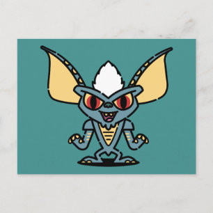 Carte Postale Gremlins Stripe Personnage de Bande Dessinée Mig