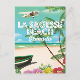 Carte Postale Grenada La Sagesse Affiche de voyage