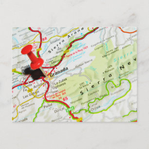 Carte Postale Grenade, Espagne