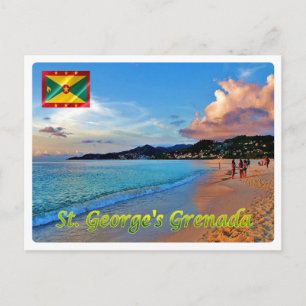 Carte Postale Grenade - Saint George - Grand Ans Beach -