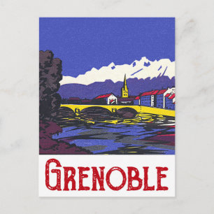 Carte Postale Grenoble, France