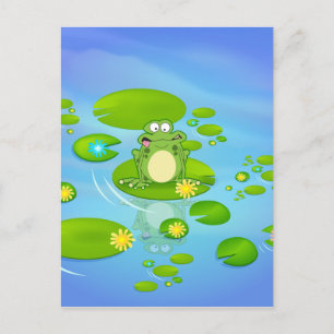 Carte Postale Grenouille
