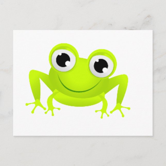 Carte Postale Grenouille (Devant)