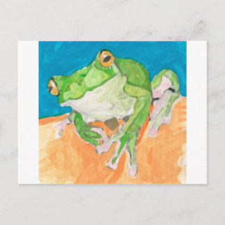 Carte Postale Grenouille