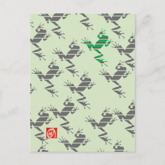 Carte Postale grenouille1