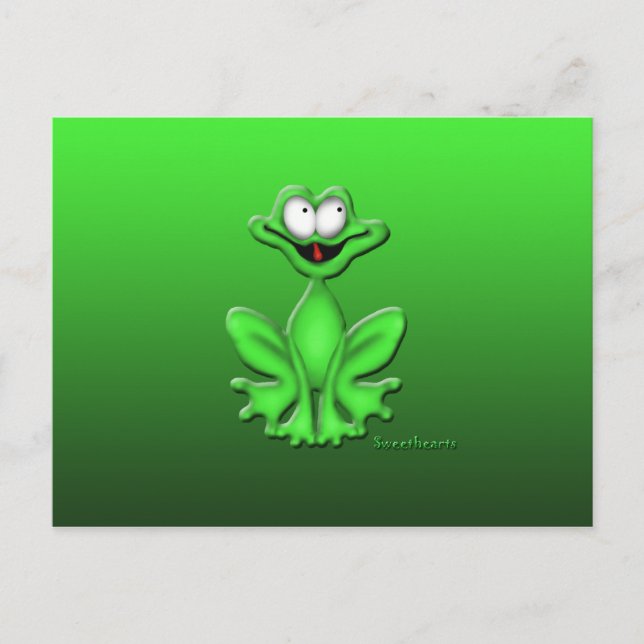 Carte Postale grenouille 2 (Devant)