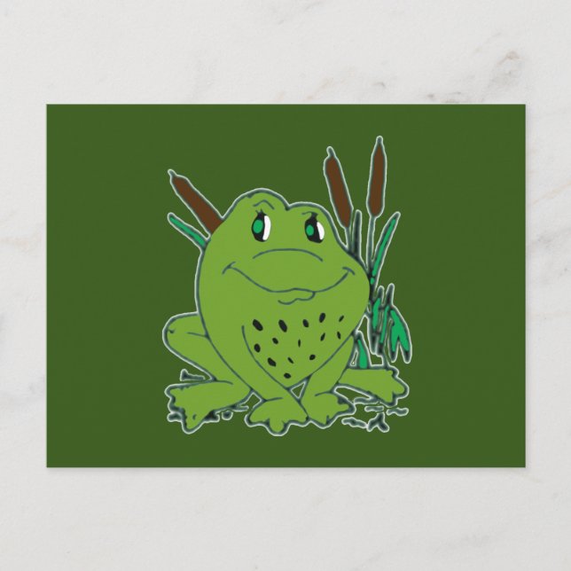 Carte Postale Grenouille 3 (Devant)