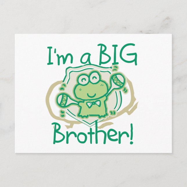 Carte Postale Grenouille Big Brother (Devant)