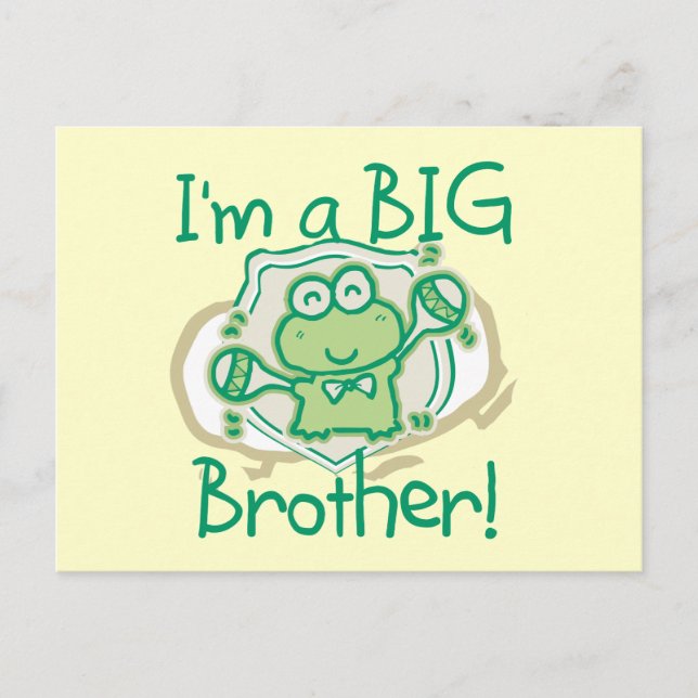 Carte Postale Grenouille Big Brother (Devant)