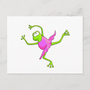 Carte Postale Grenouille de ballet Awkward