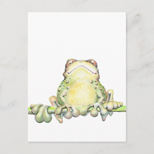 Carte Postale Grenouille fabuleuse (Devant)