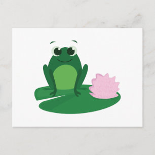 Carte Postale Grenouille mûre
