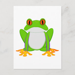 Carte Postale Grenouille verte