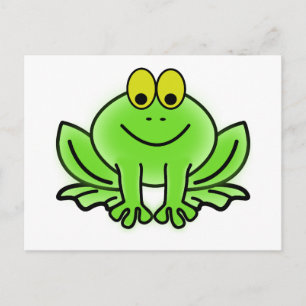 Carte Postale Grenouille verte