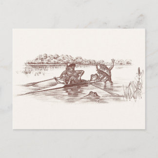 Carte Postale Grenouilles