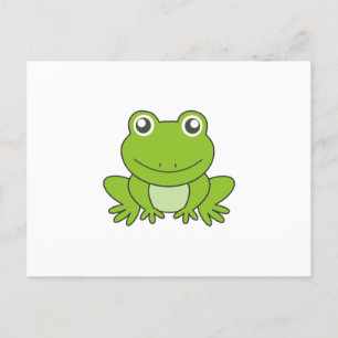 Carte Postale Grenouilles De Grenouille Amies Animales Drôle Pou