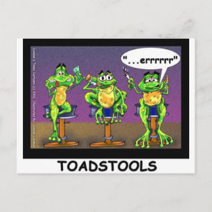 Carte Postale Grenouilles paresseuses aka Cadeaux et T-shirts dr
